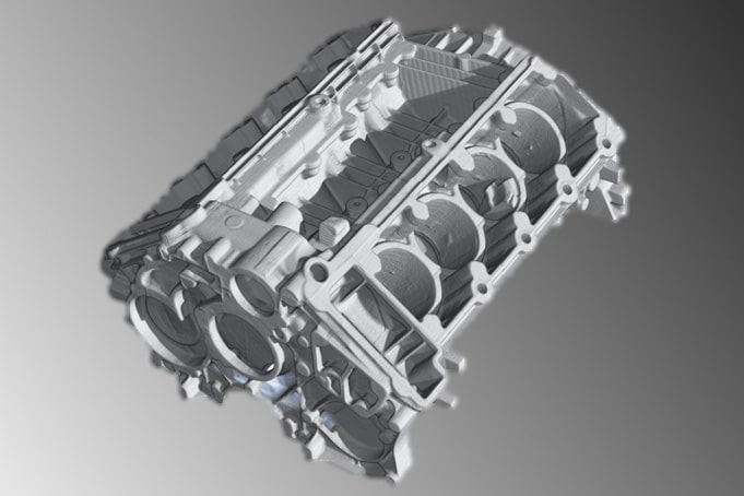 Y.CT Compact Cylinder Head CT Scan Image