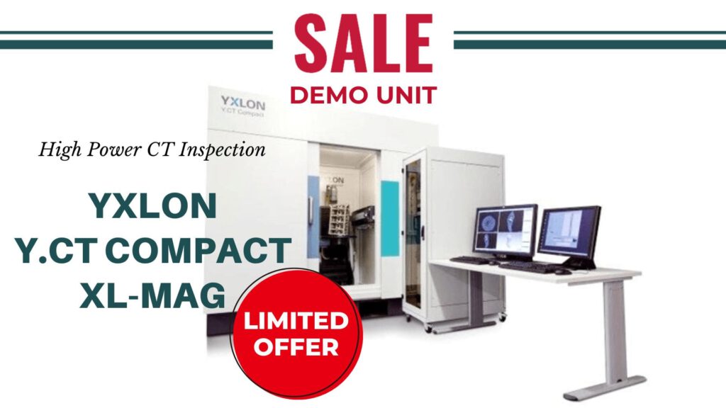 NDT] 高出力CT検査装置 ：YXLON Y.CT Compact 展示品販売情報